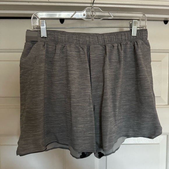 Lululemon Surge Short 4” Heathered Grey - Picture 1 of 2